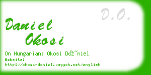 daniel okosi business card